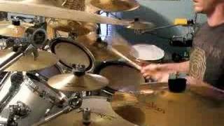 Video thumbnail of "Mamas Family theme song on drums"