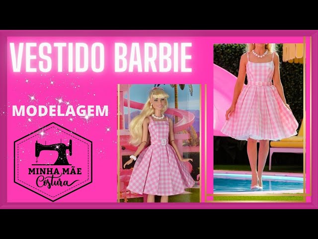 Kit 2 - Barbie - Moldes em pdf para Roupas de Boneca.