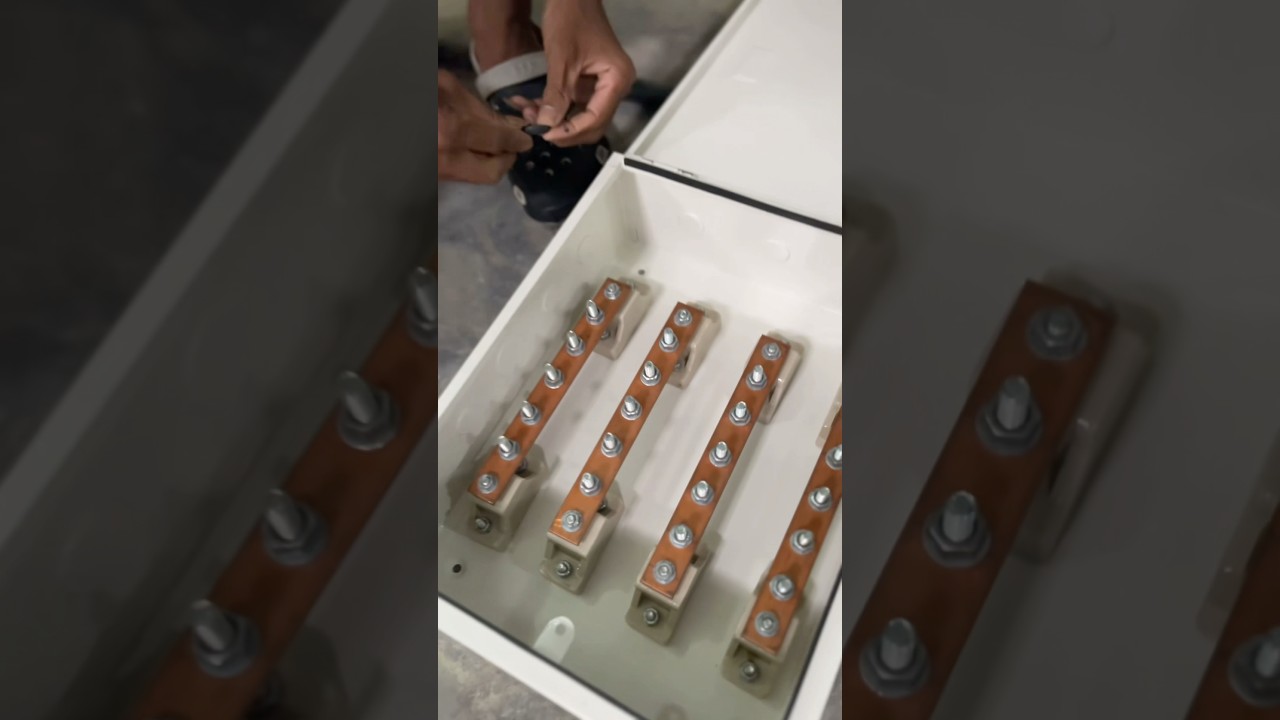 400A.busbar open 3phase line 