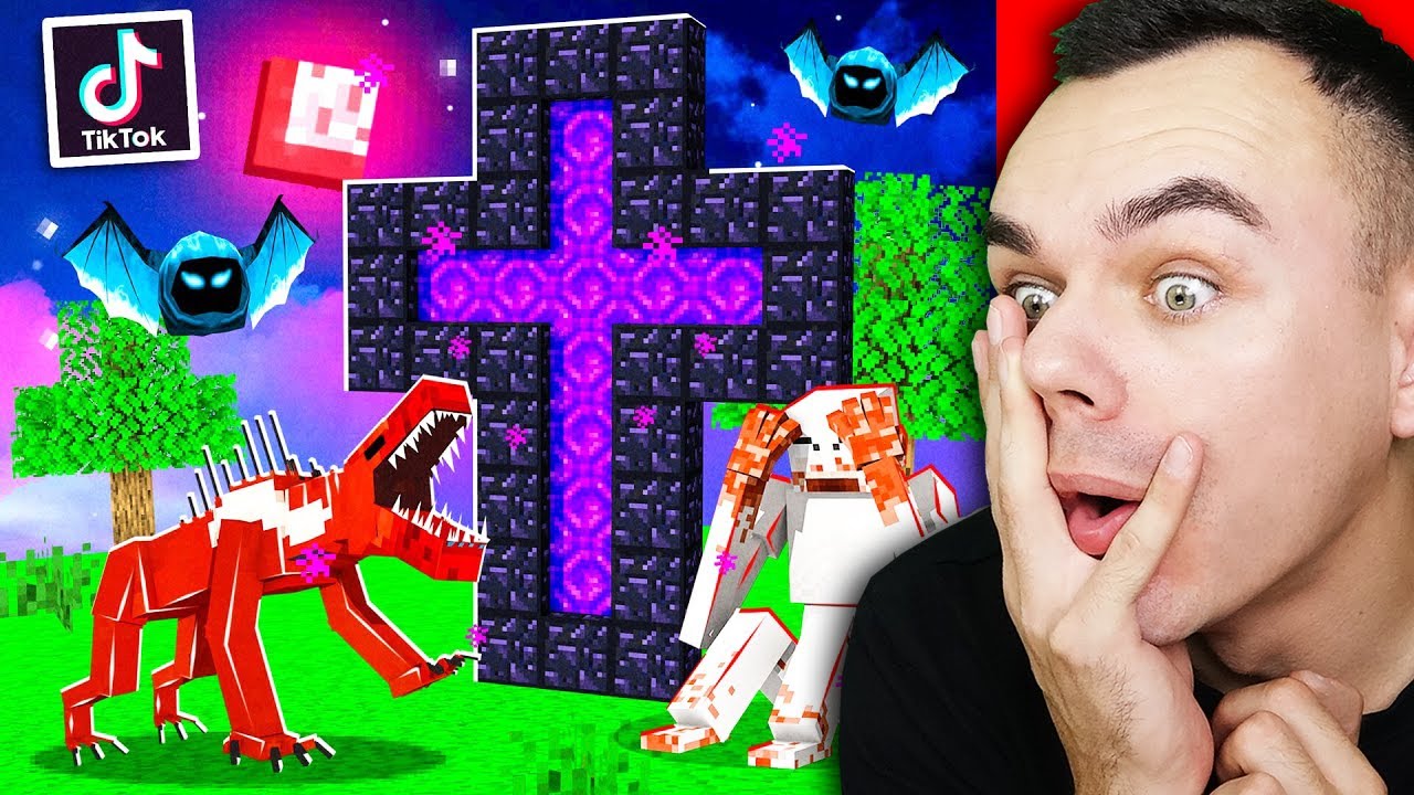 ТЕСТ СТРАШНЫХ ТИК ТОК МАЙНКРАФТ СЕКРЕТОВ! - YouTube
