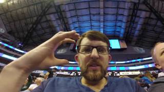 Half court shot with Dirk, Dallas Mavericks / Vlog # 7