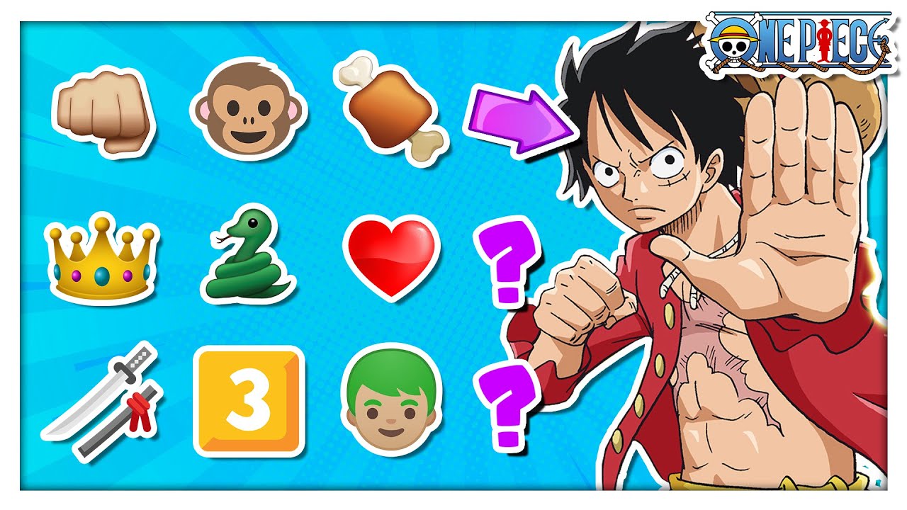 One Piece Emoji Quiz - Anime Emojis Quiz - BiliBili