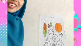 MEWARNAI GAMBAR SAYURAN KELOMPOK B