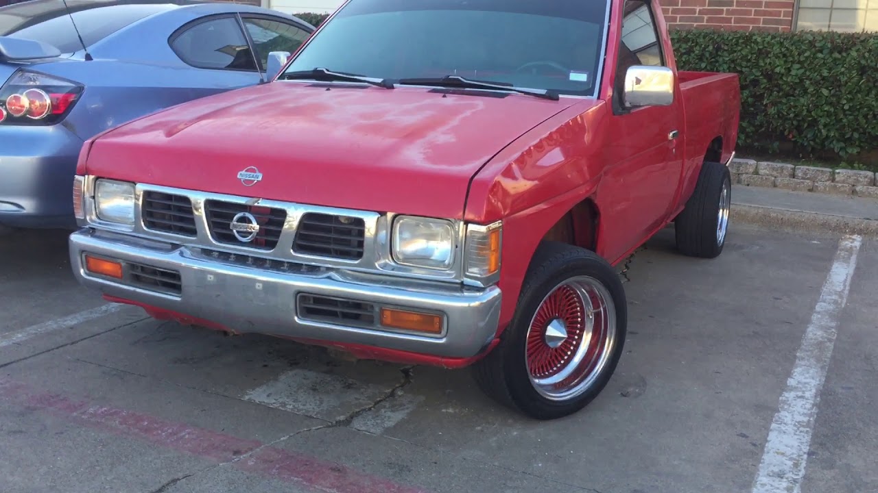 97 Nissan hardbody walk around - YouTube