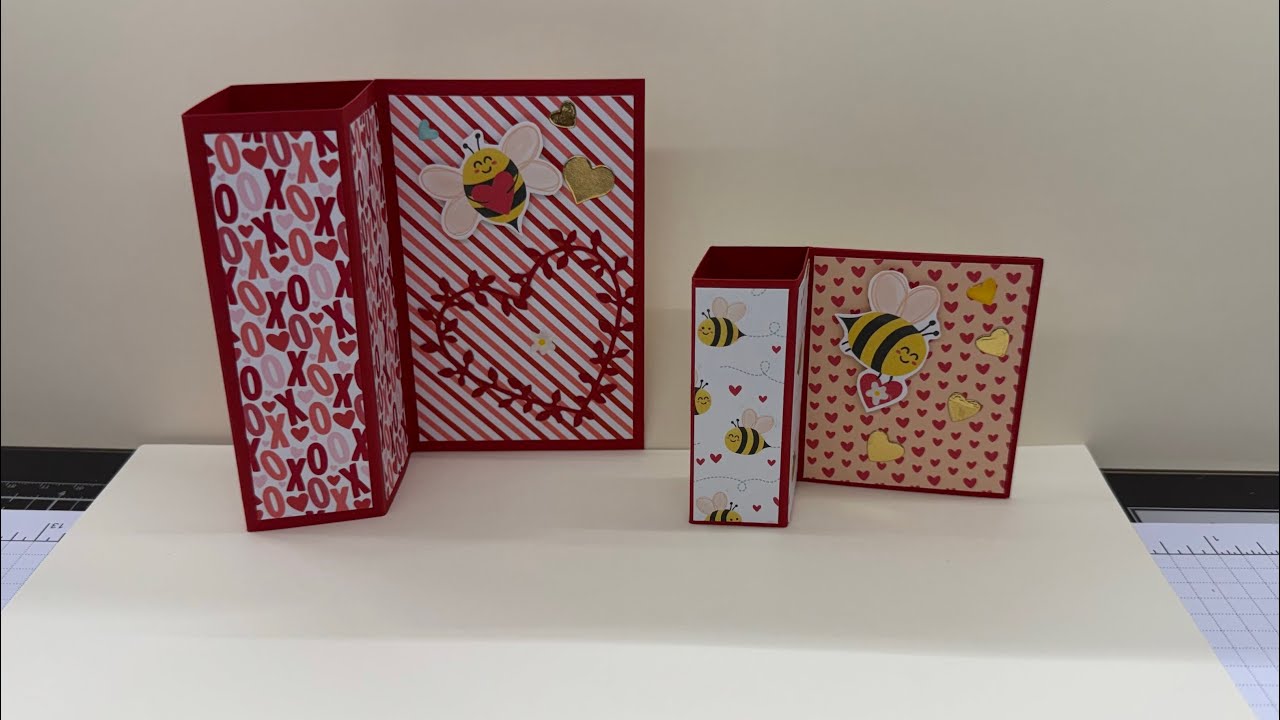 Be My Valentine/ pillar card