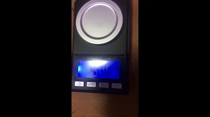 KL-20 Series 50g/0.001g scale Calibration and Change units