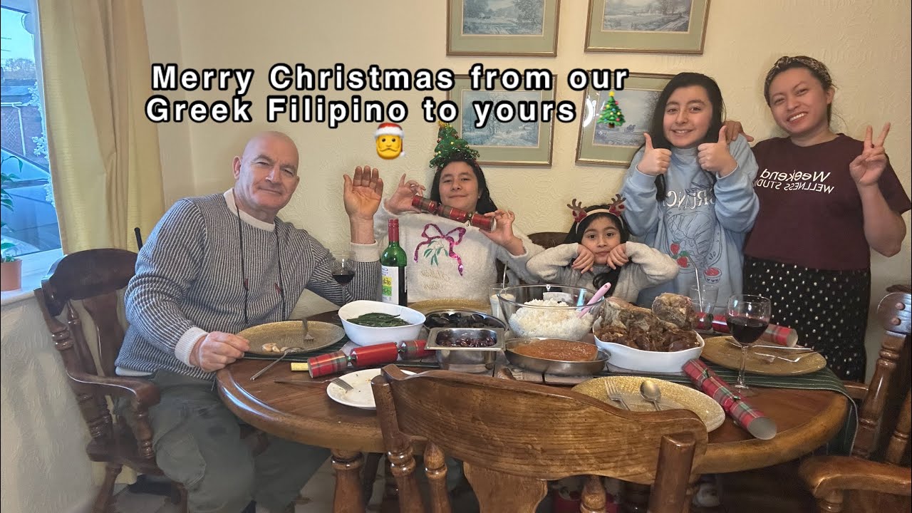 Наши простые рождественские рецепты, филиппинская и греческая кухня 🎄🎅