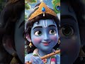 Krishna Ji Flute 3D Cartoon Video | Beautiful Vrindavan Animation | Radha Krishna #tranding #viral