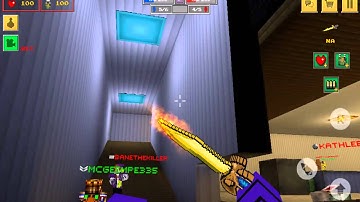 [Block Force - Pixel Style Gun Shooter Game] wharehouse wall glitch 2