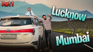 MUMBAI TO LUCKNOW BY ROAD | PART 1| UP TRIP | VJ PAWAN SINGH