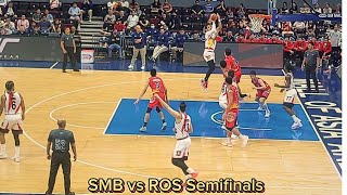 Pba Semifinals San miguel versus Rain or shine elasto painters.