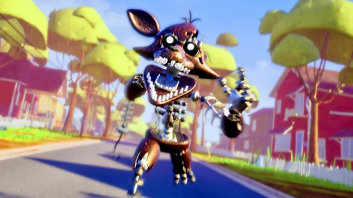 FOXY ES 100X MAS RÁPIDO QUE FREDBEAR EN HELLO NEIGHBOR MOD