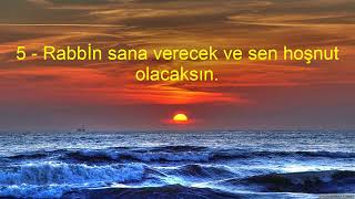 93 DUHA SURESİ VE MEALİ KABE İMAMI MAHİR HOCA