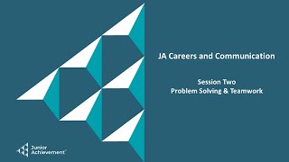 JA Careers & Communication - Session 2