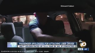 Passenger apologizes for attacking Uber driver