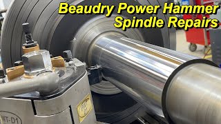 Beaudry Power Hammer Machining Part 1