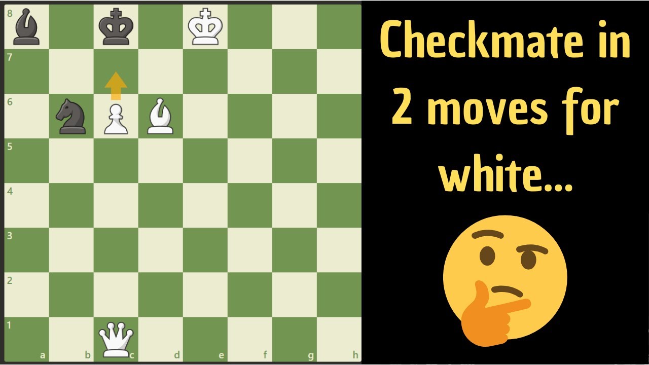 Checkmate in 2 moves for white - YouTube
