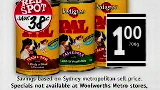 Woolworths Red Spot Sale - TV Ad 3 - Australia 2002