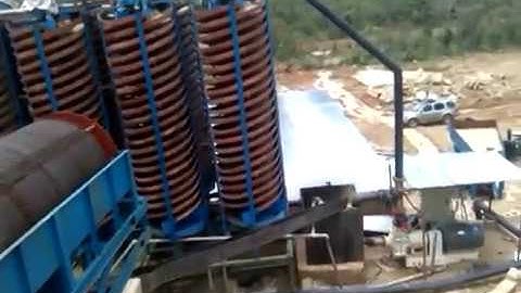 Công nghệ nghiền, tuyển, rửa và phân cấp cỡ hạt Cát Trắng 1