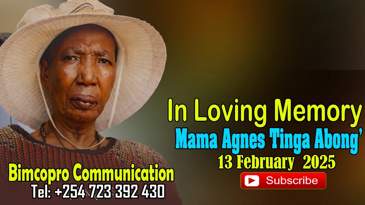 The Late Mama Agness Tinga  Abong'  ( Nyar Gare )