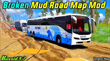 Map Mod Bussid 3.7- New Broken Mud Road Map Mod for bus simulator Indonesia | Map Mod Bussid|