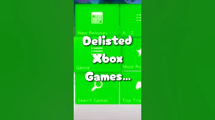Getting Delisted Games on Xbox 360?!