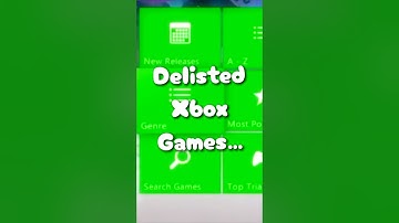 Getting Delisted Games on Xbox 360?!