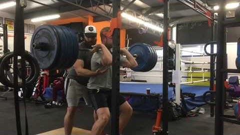 Eccentric Front Squats