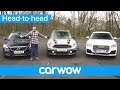 Audi Q2 vs MINI Countryman vs Volvo V40 XC - which is the best small SUV? | Head2Head