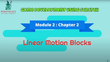 Linear motion blocks | Fundamentals of Scratch 3.0