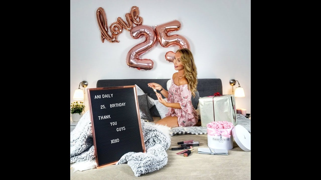 MY 25th BIRTHDAY 🎂30.06.2018 Vlog birthday wishes