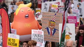London Erupts: 5,000 Protest Trump’s Visit | Voices for Palestine and Human Rights