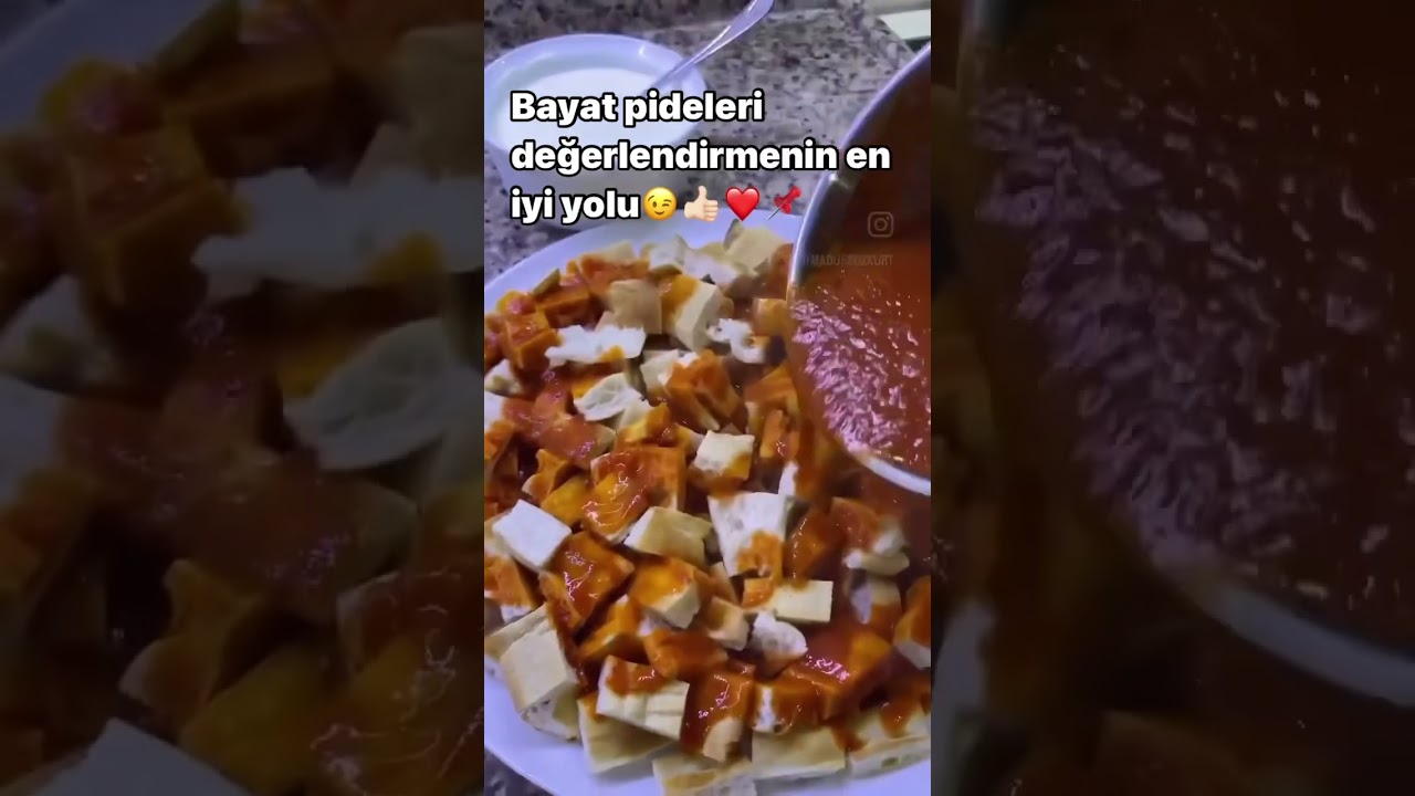 Bayat pideleri değerlendirmenin yolu Ekmek Paparası #keşfet #keşfetteyiz #yemektarifleri #iftar