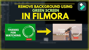 How to Remove Background with Green Screen in Filmora