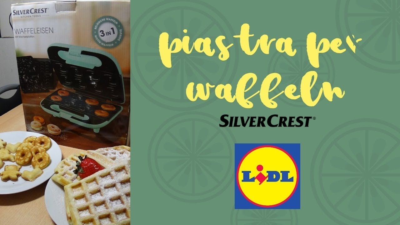 Piastra waffeln 3in1- LIDL 