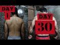 30 days transformation - 100 pull ups everyday