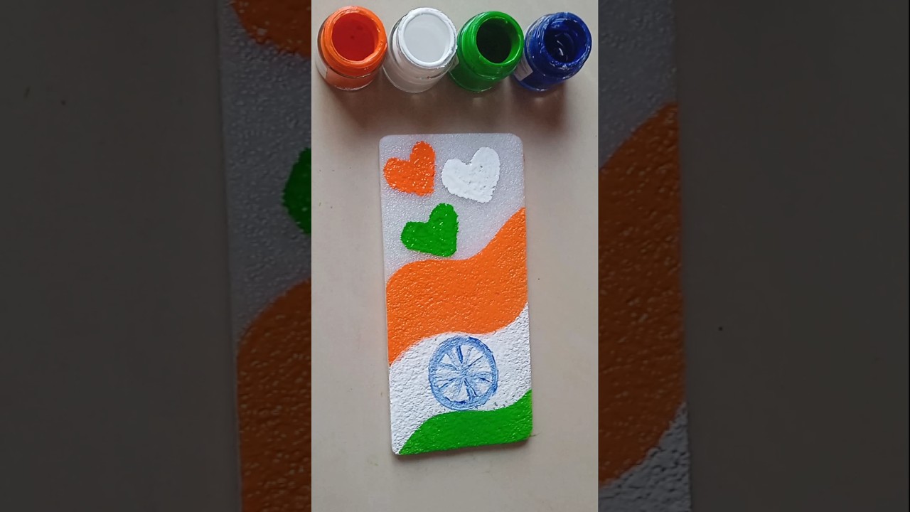 Bharat tiranga painting 🇨🇮