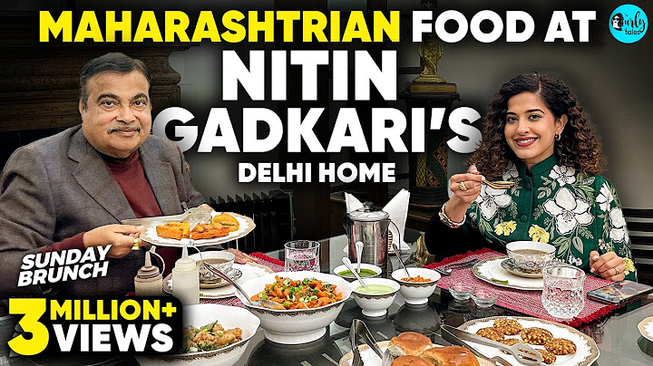 Sunday Brunch With Nitin Gadkari & Kamiya Jani Over Vadapav & Chinese Food | EP 123 | Curly Tales