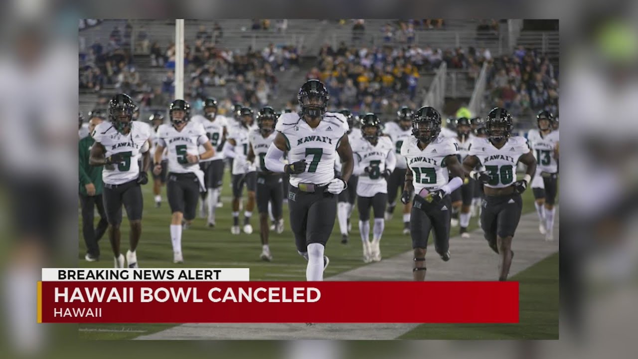 Hawaii bowl game canceled as team pulls out due to COVID, injuries