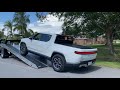 Rivian R1T Electric Truck Home Delivery 4K UHD Florida