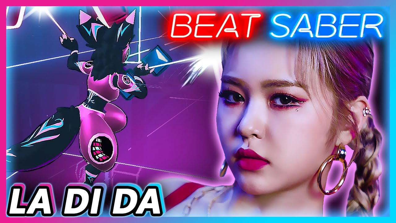EVERGLOW (에버글로우) - LA DI DA | Beat Saber | Full Combo Expert+ Full Body tracking VR | Protogen