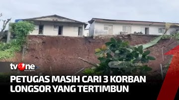 Tiga Korban Longsor di Bogor Masih Tertimbun | Apa Kabar Indonesia Malam tvOne