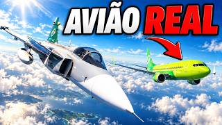 I INTERCEPTED REAL AIRPLANES IN FLIGHT SIMULATOR screenshot 3
