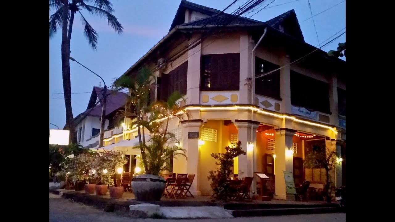 Auberge du Soleil in Kampot city, Cambodia, Swiss-French Cuisine Restaurant and Hotel (short intro)