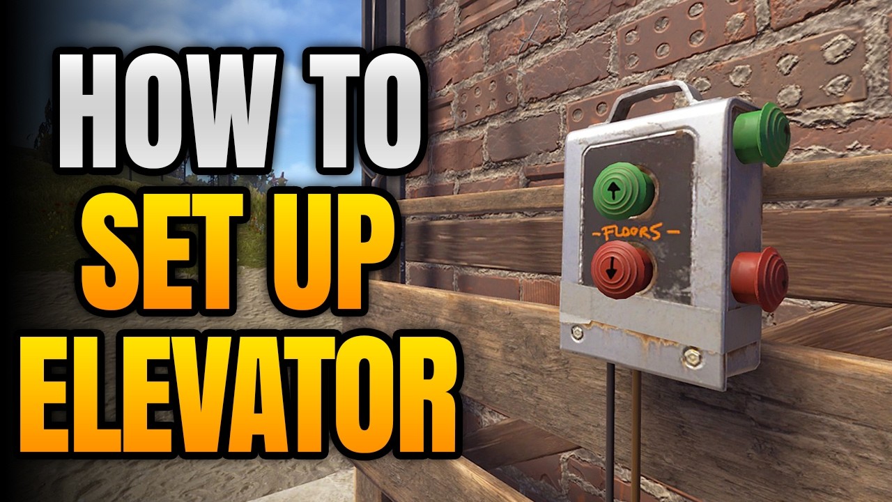 How To Set Up Elevator in Rust | How To Use Elevators And Wire Them ...