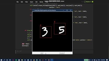 Handwritten Digit Recognition and Object Detection using TensorFlow