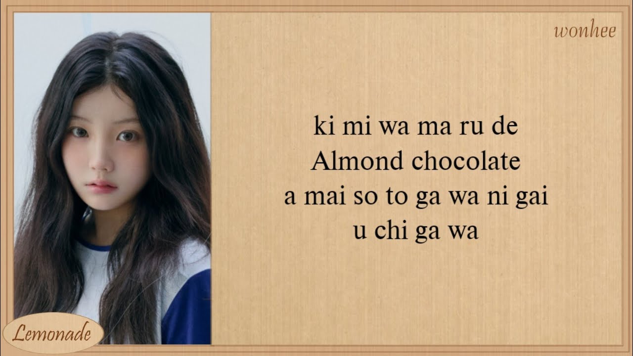 ILLIT Almond Chocolate Easy Lyrics