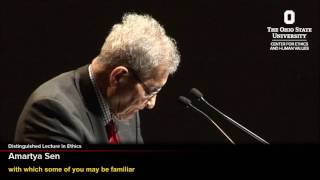 Distinguished Lecture  Amartya Sen  What is Wrong With Inequality?