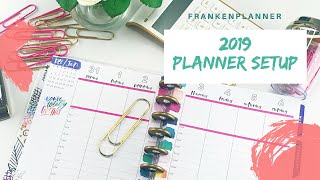 2019 Planner SetUp #frankenplanning #happyplanner #plannersetup