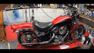 Kawasaki Vulcan Coolant Change Budget Build